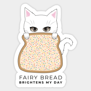 Fairy Bread Cat Sticker